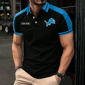 Limited Edition – Customized NFL Detroit Lions Polo Shirt