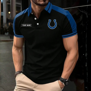 Limited Edition – Customized NFL Indianapolis Colts Polo Shirt