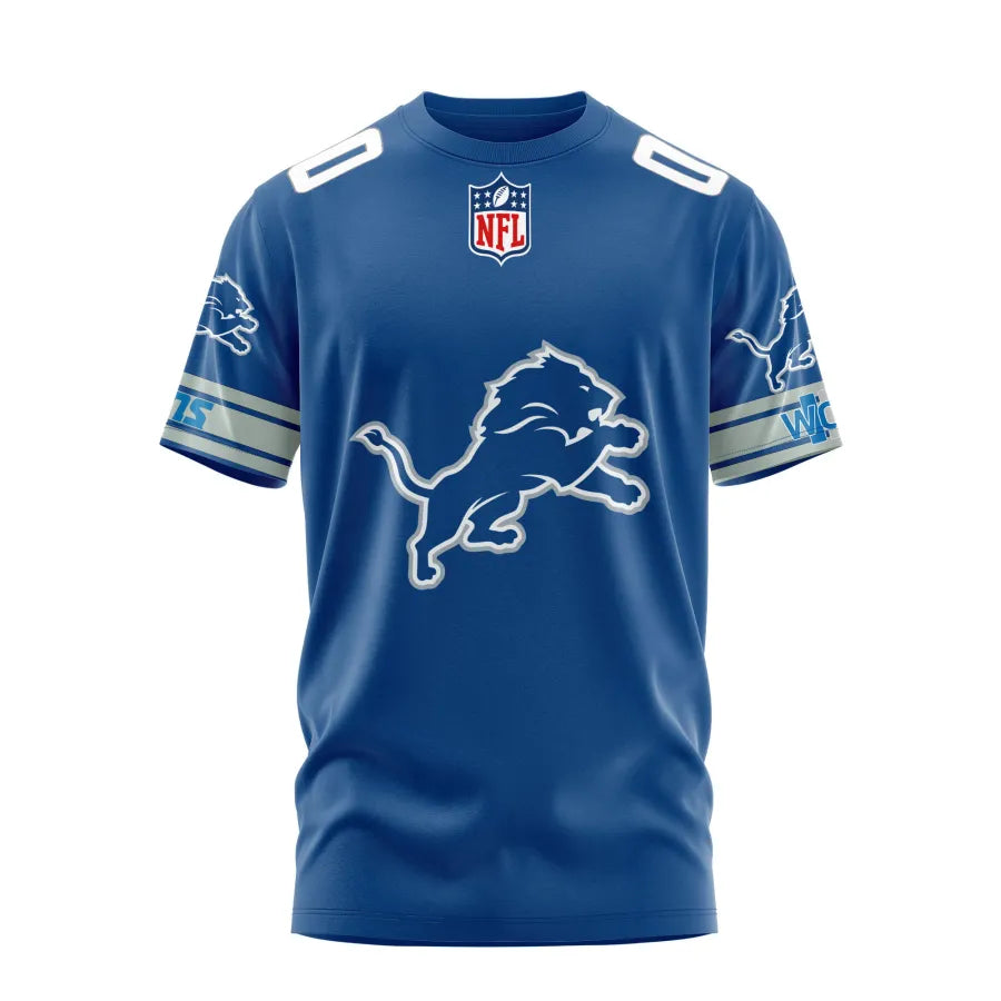 Limited Edition – Customized NFL Detroit Lions Unisex T-Shirt - Image 2