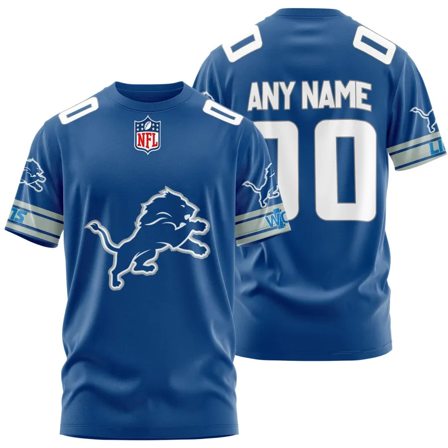 Limited Edition – Customized NFL Detroit Lions Unisex T-Shirt