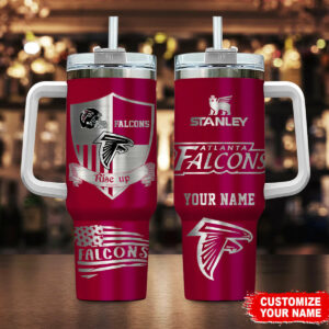 Limited Edition – Customized NFL Atlanta Falcons 40 Oz Tumbler