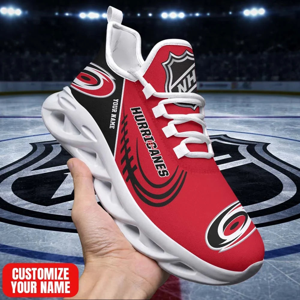 Limited Edition – Customized NHL Carolina Hurricanes Premium Max Soul Sneakers