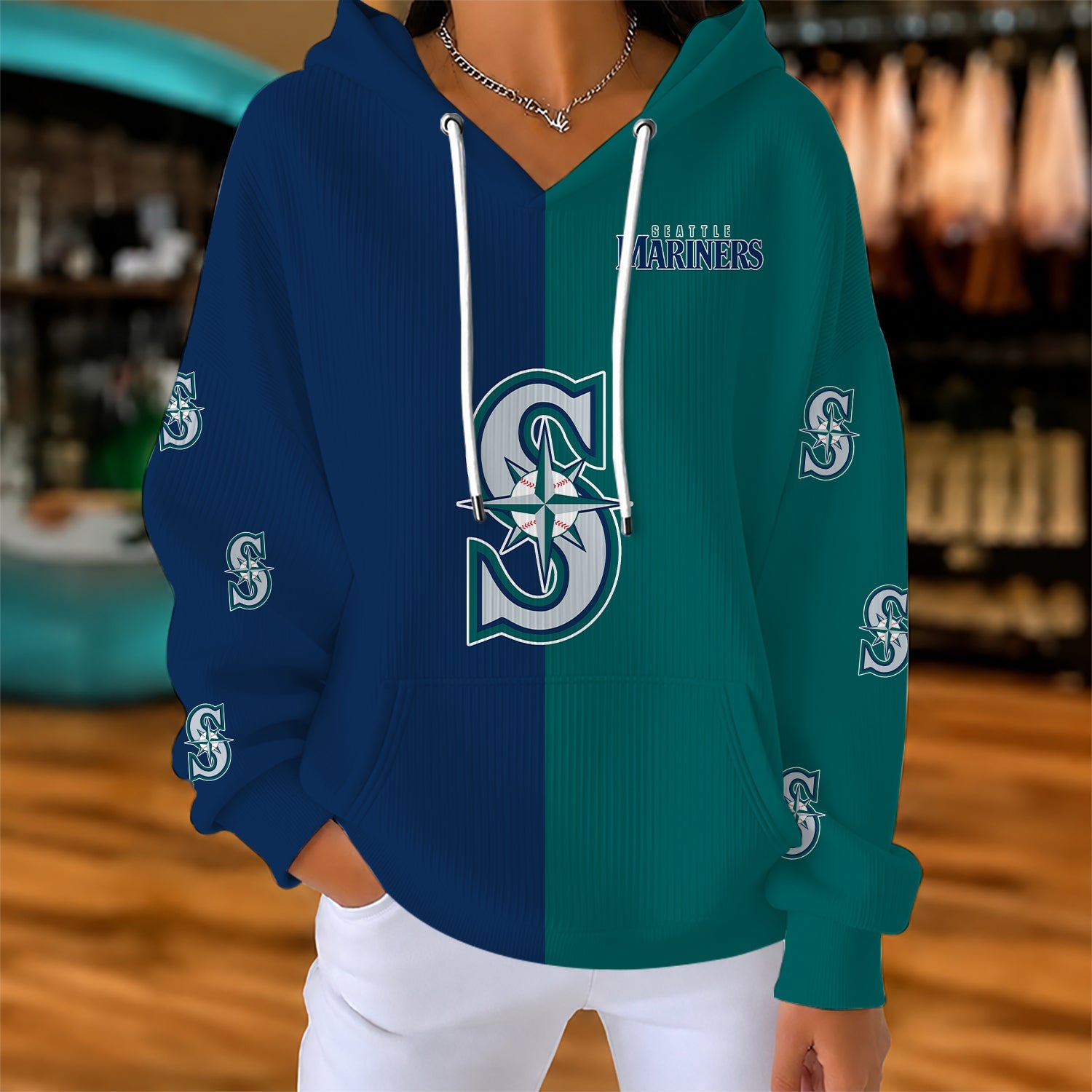Limited Edition – Customized MLB Seattle Mariners Ribbed Hoodie & Sweatshirt