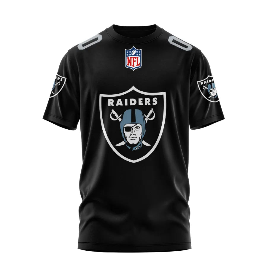 Limited Edition – Customized NFL Las Vegas Raiders Unisex T-Shirt - Image 2
