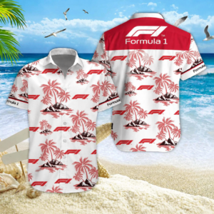 Limited Edition – Customized F1 Formula 1 Unisex Hawaiian Shirt & Shorts Set