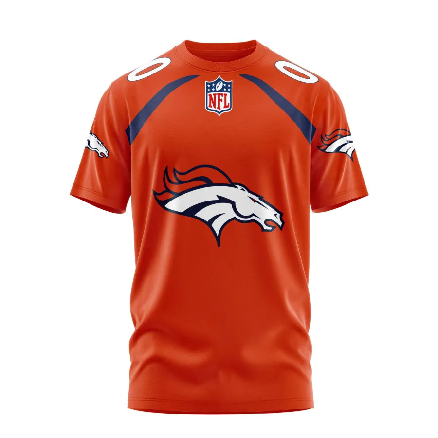 Limited Edition – Customized NFL Denver Broncos Unisex T-Shirt - Image 2