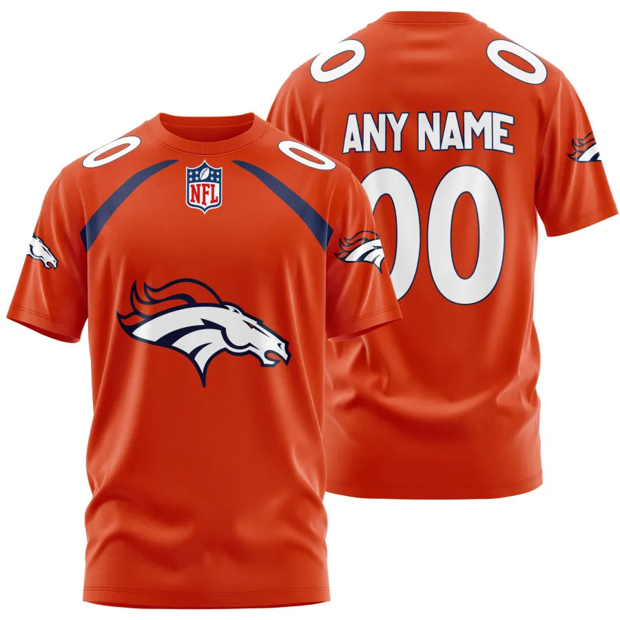 Limited Edition – Customized NFL Denver Broncos Unisex T-Shirt