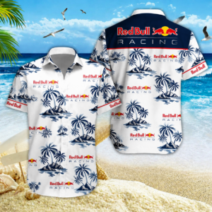 Limited Edition – Customized F1 Red Bull Racing Unisex Hawaiian Shirt & Shorts Set
