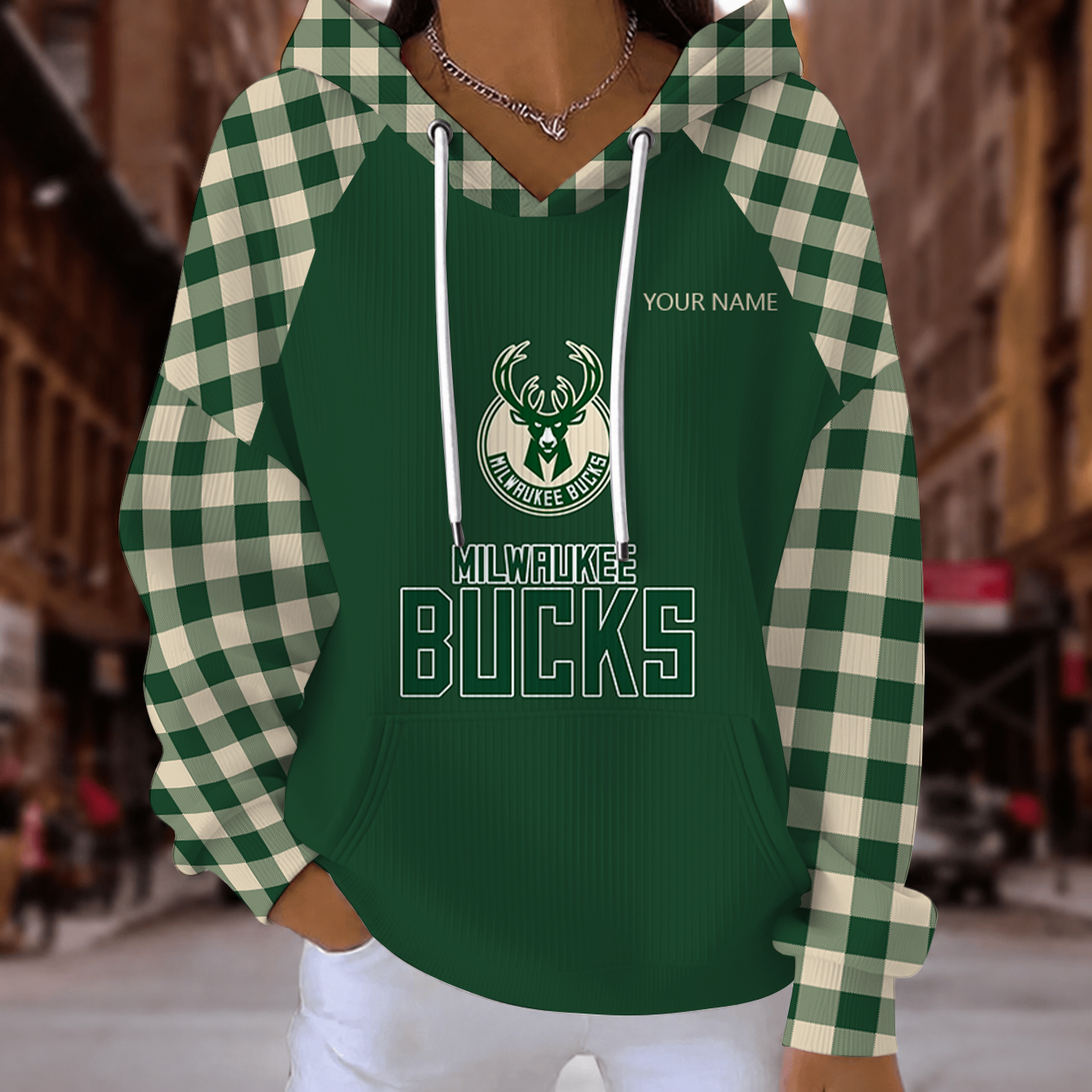 Limited Edition – Customized NBA Milwaukee Bucks Ribbed Hoodie & Sweatshirt
