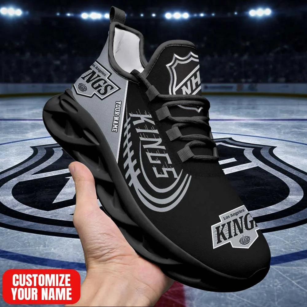 Limited Edition – Customized NHL Los Angeles Kings Premium Max Soul Sneakers - Image 2