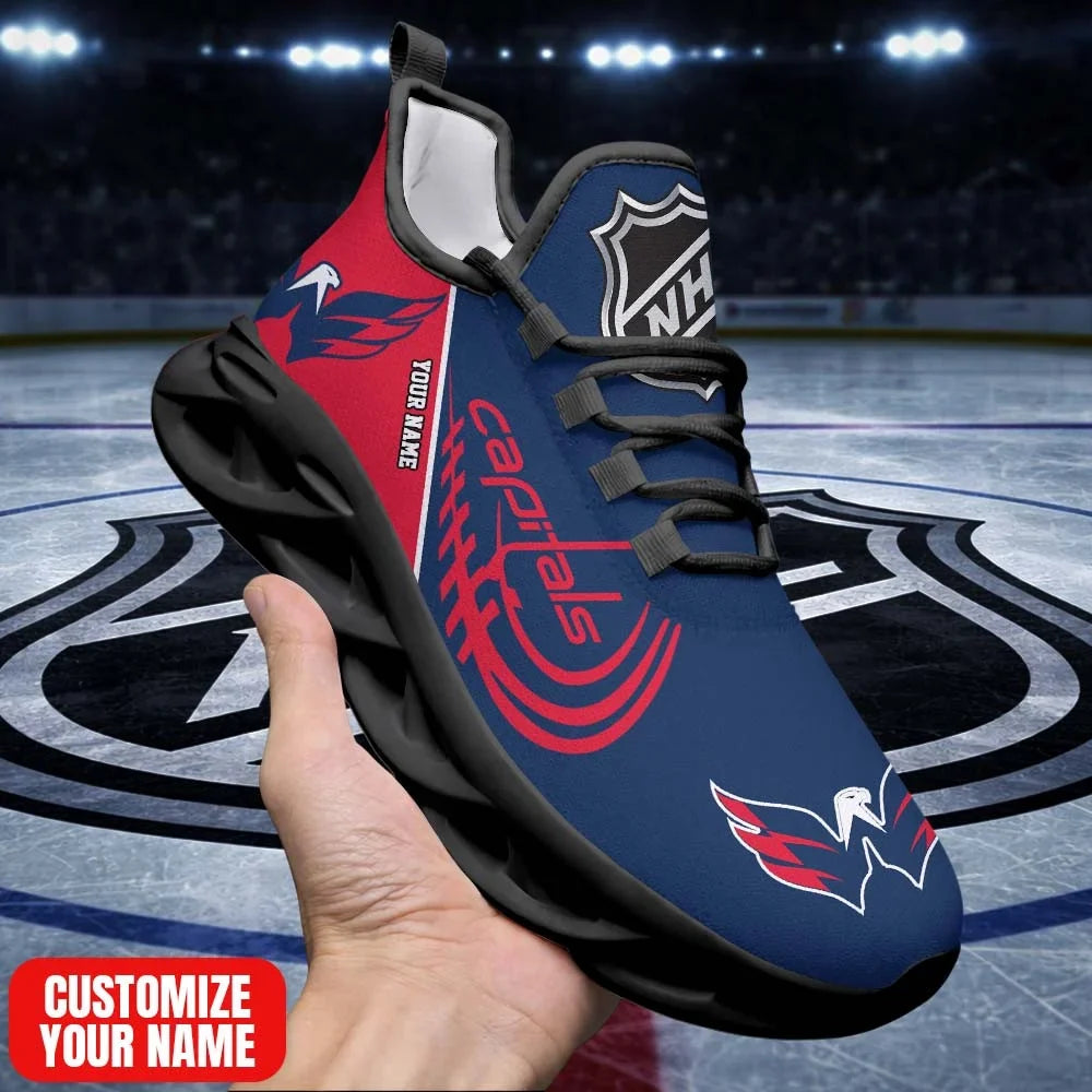 Limited Edition – Customized NHL Washington Capitals Premium Max Soul Sneakers - Image 2