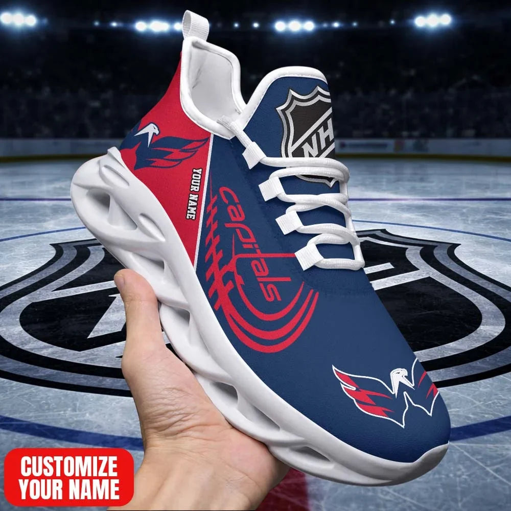 Limited Edition – Customized NHL Washington Capitals Premium Max Soul Sneakers