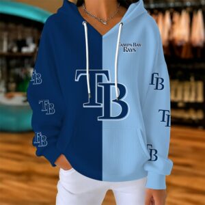 Limited Edition – Customized MLB Tampa Bay Rays Ribbed Hoodie & Sweatshirt