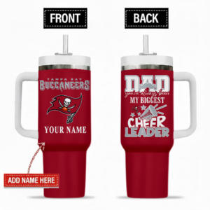 Limited Edition – Customized NFL Tampa Bay Buccaneers 40Oz Tumbler