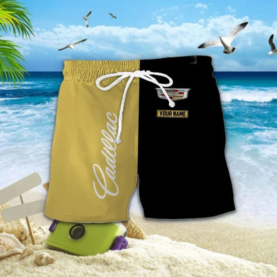 Limited Edition – Customized F1 Cadillac Unisex Hawaiian Shirt & Shorts Set - Image 2