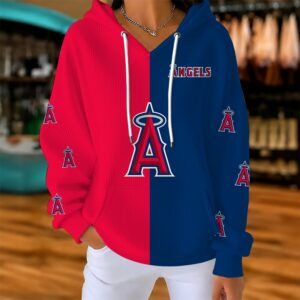 Limited Edition – Customized MLB Los Angeles Angels Ribbed Hoodie & Sweatshirt