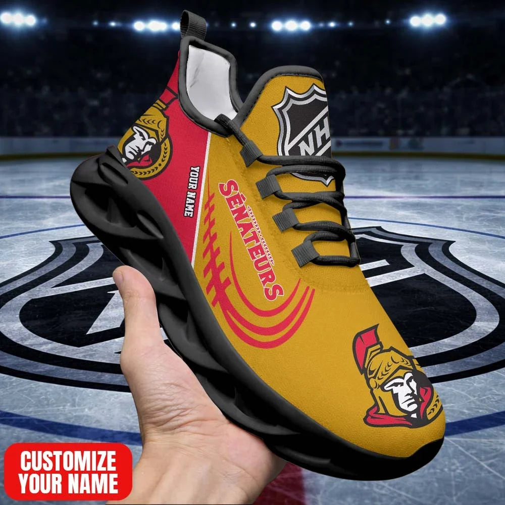 Limited Edition – Customized NHL Ottawa Senators Premium Max Soul Sneakers - Image 2