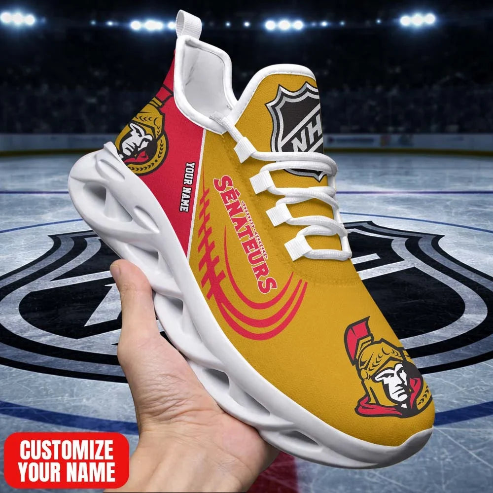 Limited Edition – Customized NHL Ottawa Senators Premium Max Soul Sneakers