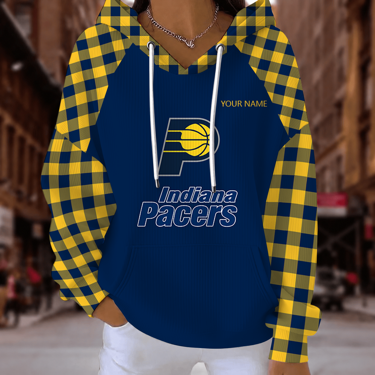 Limited Edition – Customized NBA Indiana Pacers Ribbed Hoodie & Sweatshirt