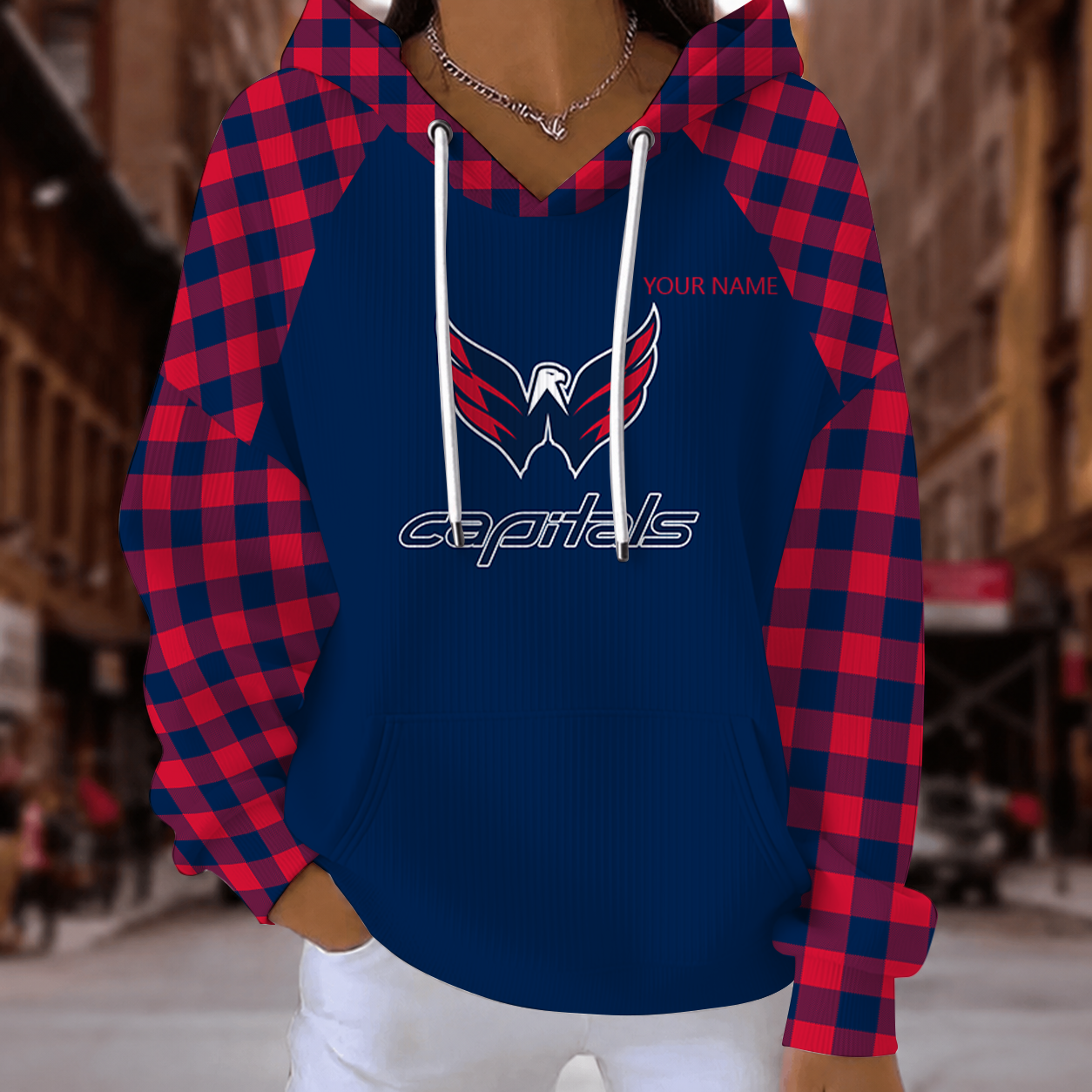 Limited Edition – Customized NHL Washington Capitals Ribbed Hoodie & Sweatshirt