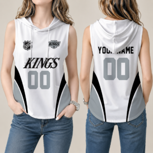Limited Edition – Customized NHL Los Angeles Kings Women’S Sleeveless Hooded Pocket Tank Top