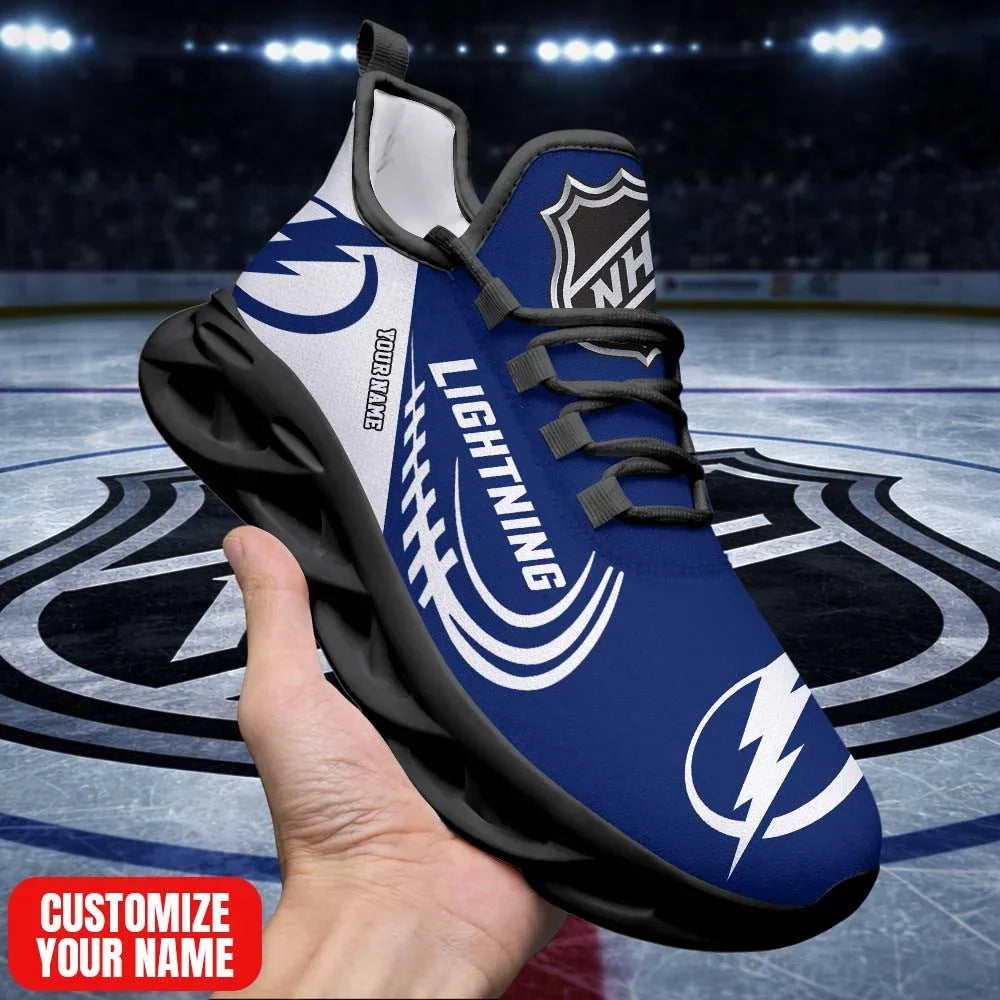 Limited Edition – Customized NHL Tampa Bay Lightning Premium Max Soul Sneakers - Image 2
