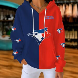 Limited Edition – Customized MLB Toronto Blue Jays Ribbed Hoodie & Sweatshirt