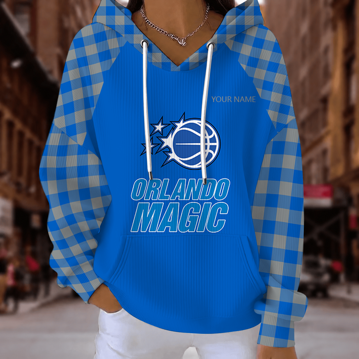 Limited Edition – Customized NBA Orlando Magic Ribbed Hoodie & Sweatshirt