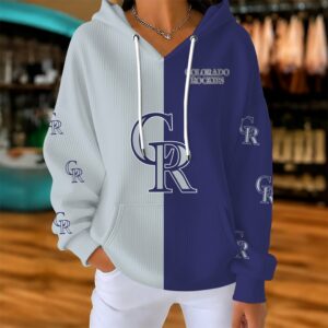 Limited Edition – Customized MLB Colorado Rockies Ribbed Hoodie & Sweatshirt