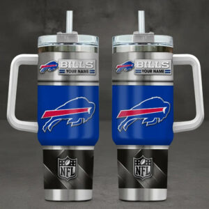Limited Edition – Customized NFL Buffalo Bills Tumbler Cup