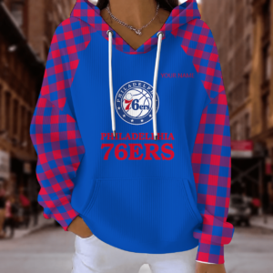Limited Edition – Customized NBA Philadelphia 76Ers Ribbed Hoodie & Sweatshirt