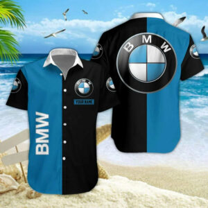Limited Edition – Customized F1 Bmw Unisex Hawaiian Shirt & Shorts Set