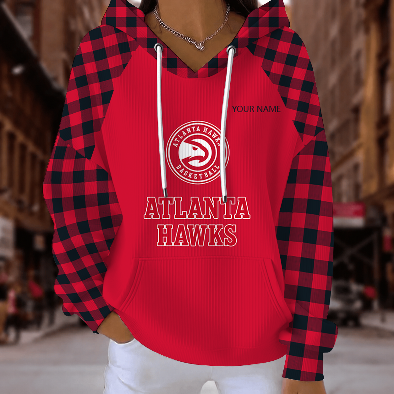 Limited Edition – Customized NBA Atlanta Hawks Ribbed Hoodie & Sweatshirt