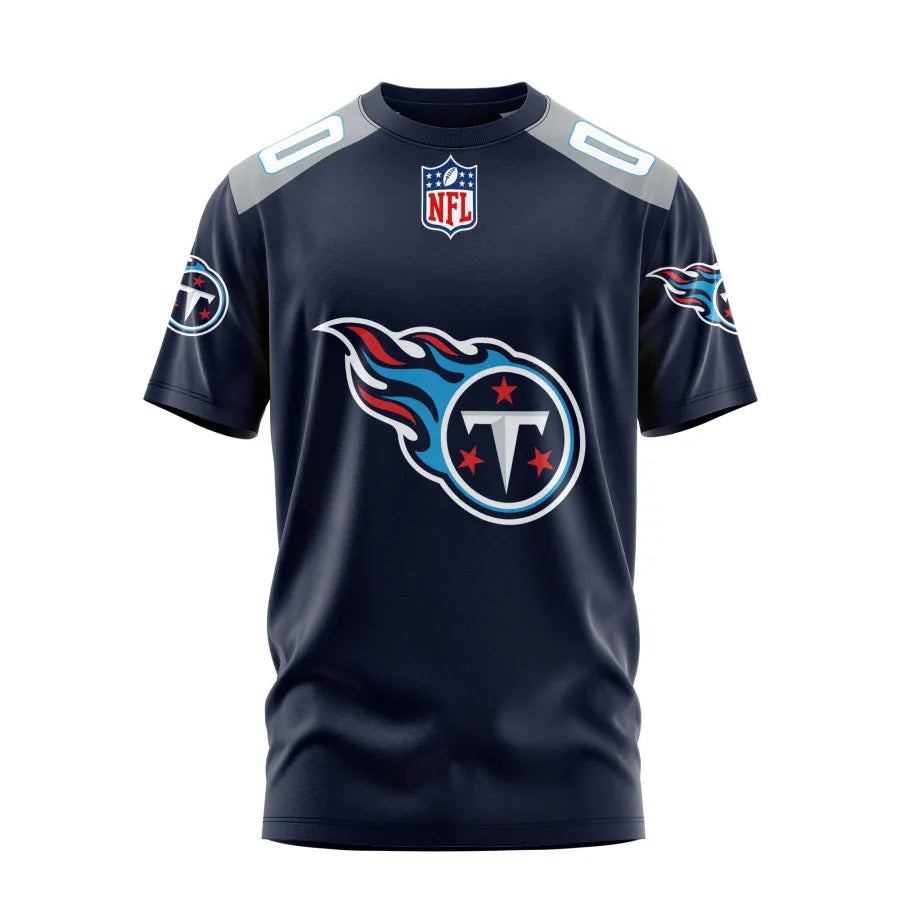 Limited Edition – Customized NFL Tennessee Titans Unisex T-Shirt - Image 2