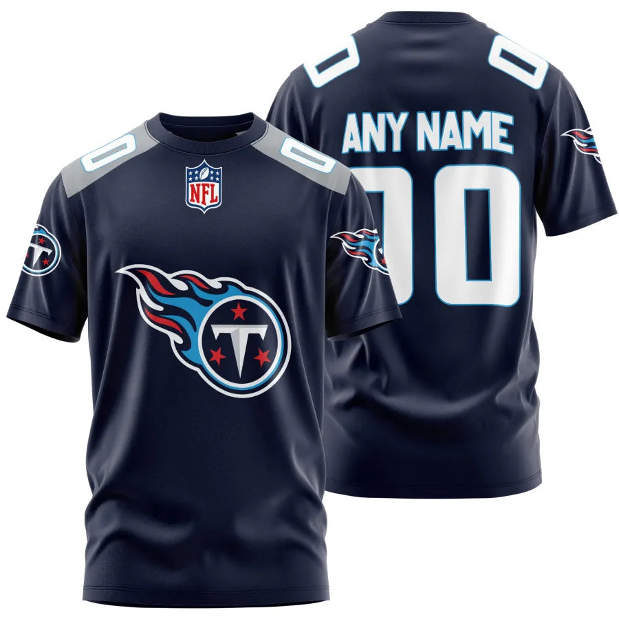 Limited Edition – Customized NFL Tennessee Titans Unisex T-Shirt