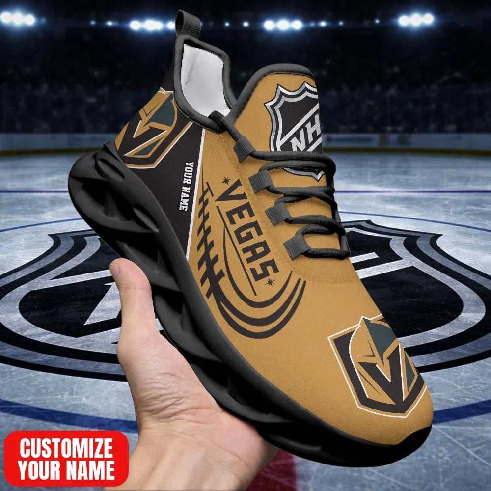 Limited Edition – Customized NHL Vegas Golden Knights Premium Max Soul Sneakers - Image 2