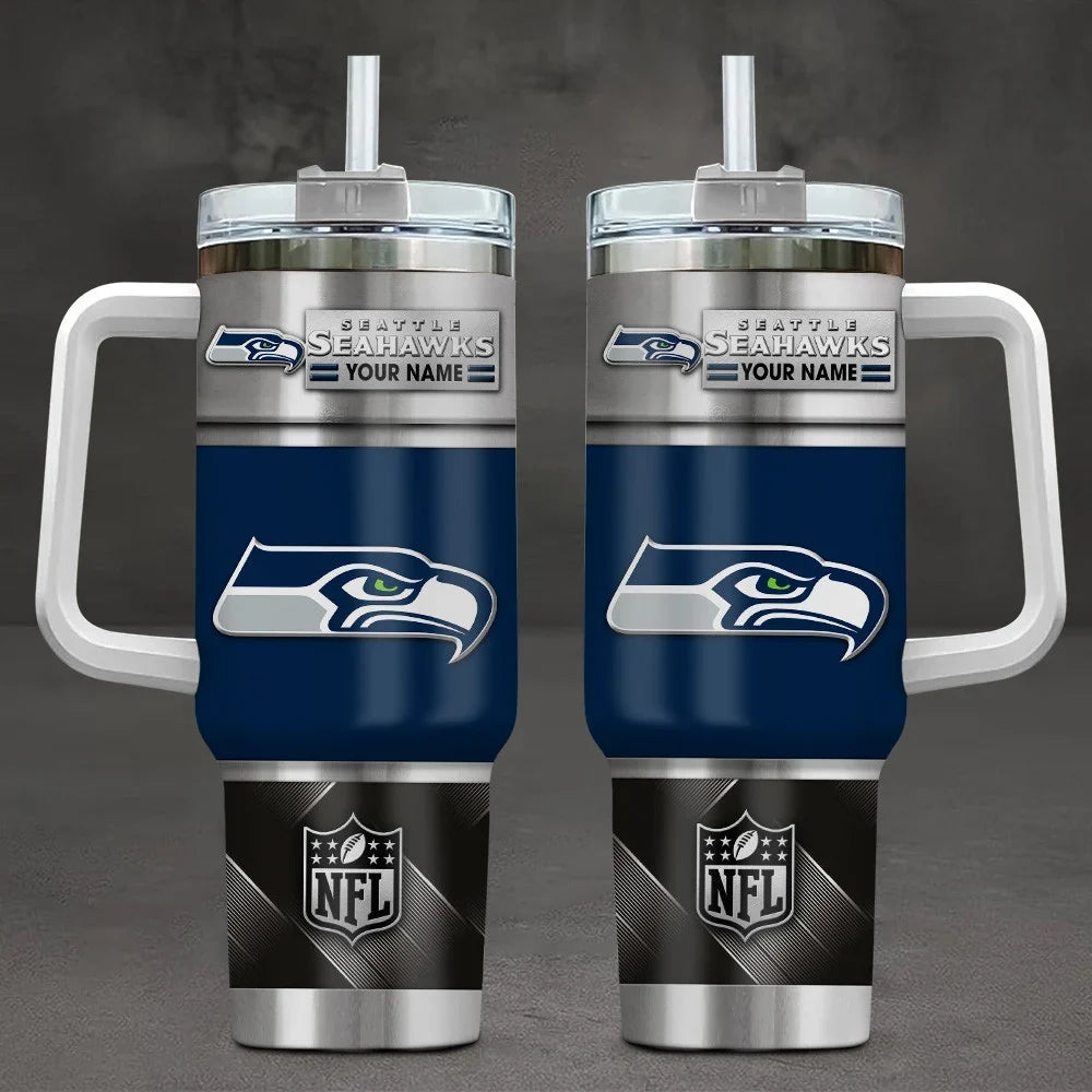Limited Edition – Customized NFL Seattle Seahawks Tumbler Cup
