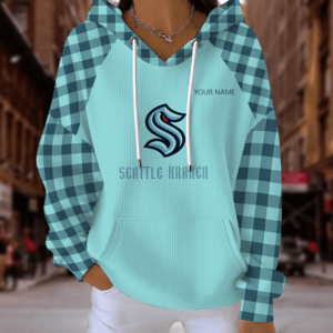 Limited Edition – Customized NHL Seattle Kraken Ribbed Hoodie & Sweatshirt