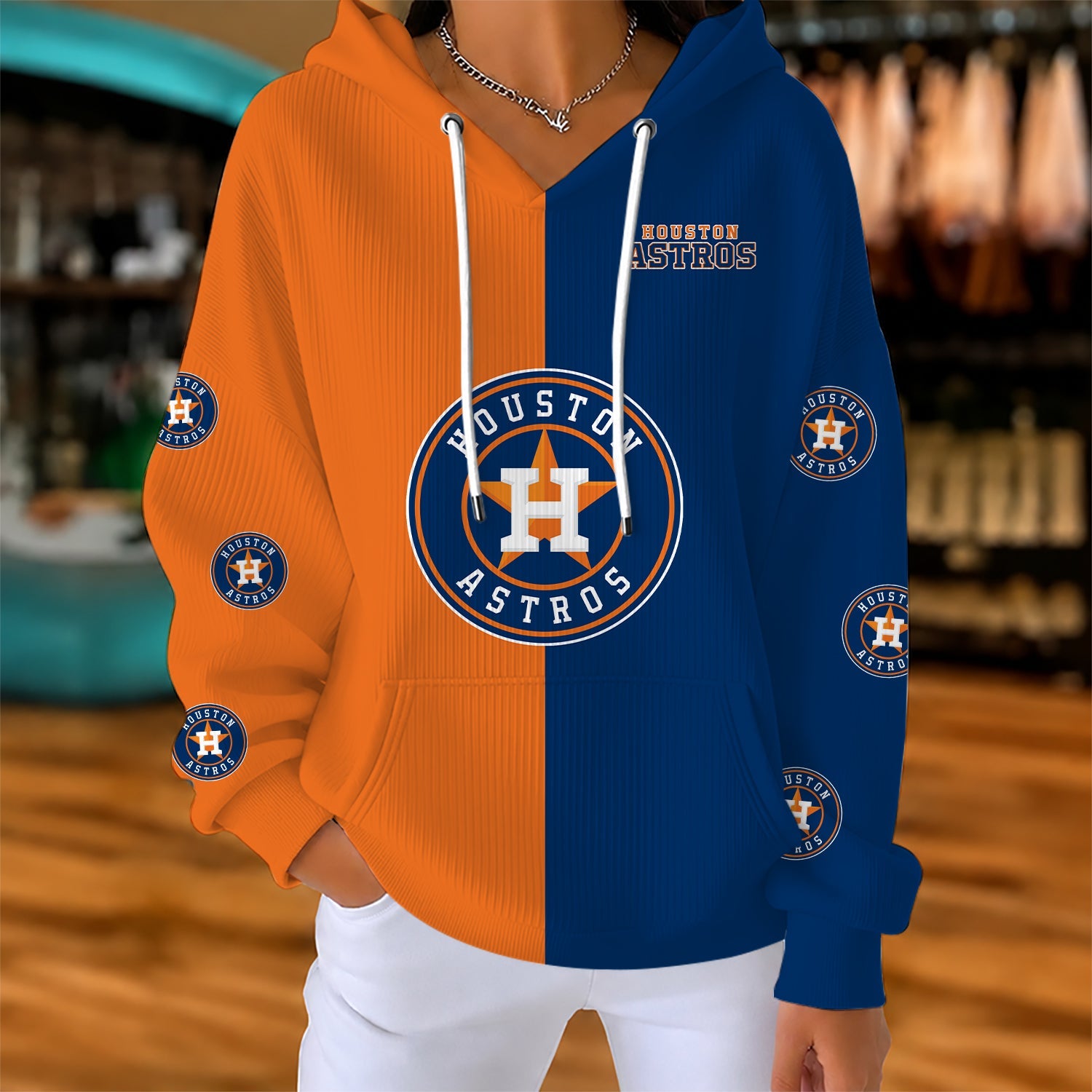 Limited Edition – Customized MLB Houston Astros Ribbed Hoodie & Sweatshirt