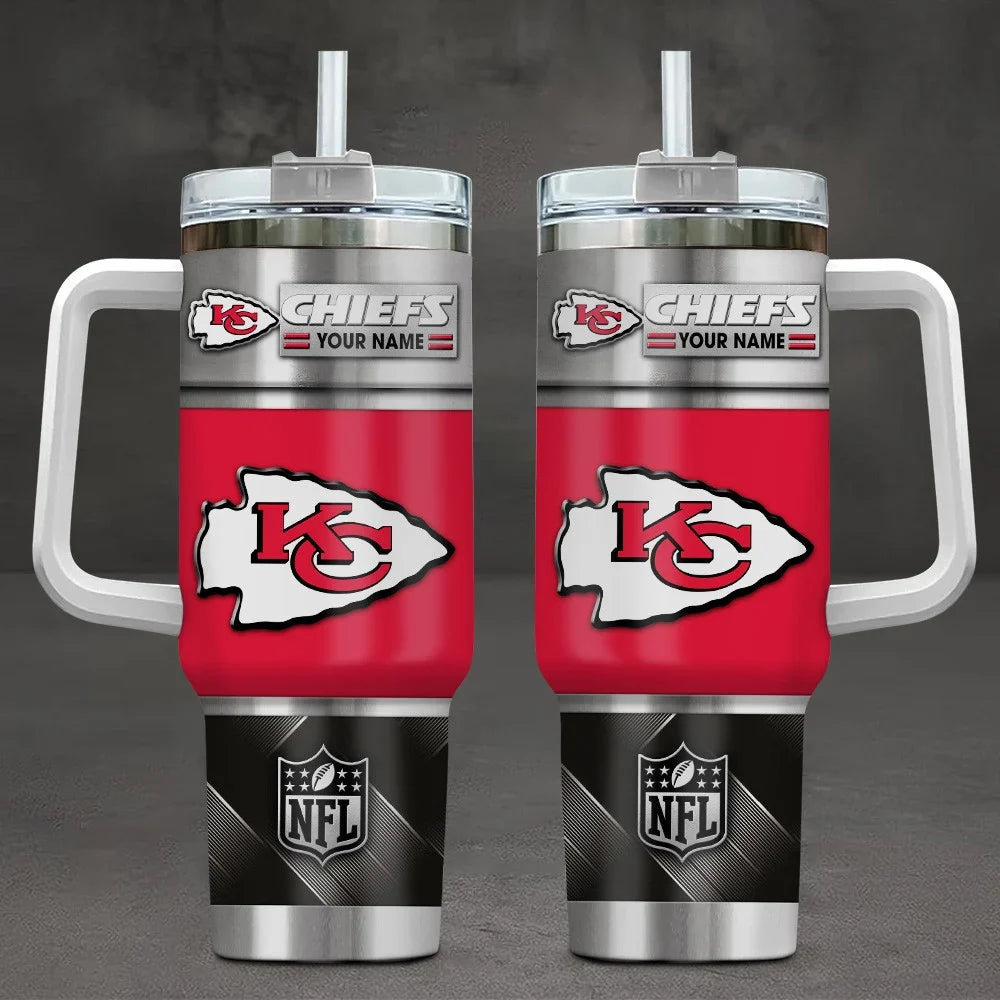 Limited Edition – Customized NFL Kansas City Chiefs Tumbler Cup