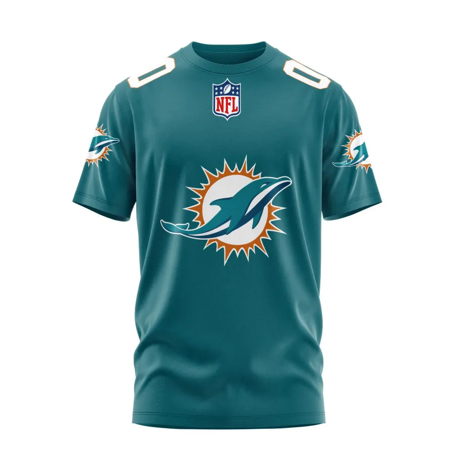 Limited Edition – Customized NFL Miami Dolphins Unisex T-Shirt - Image 2