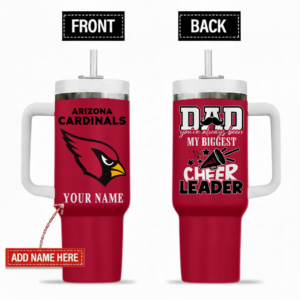 Limited Edition – Customized NFL Arizona Cardinals 40Oz Tumbler