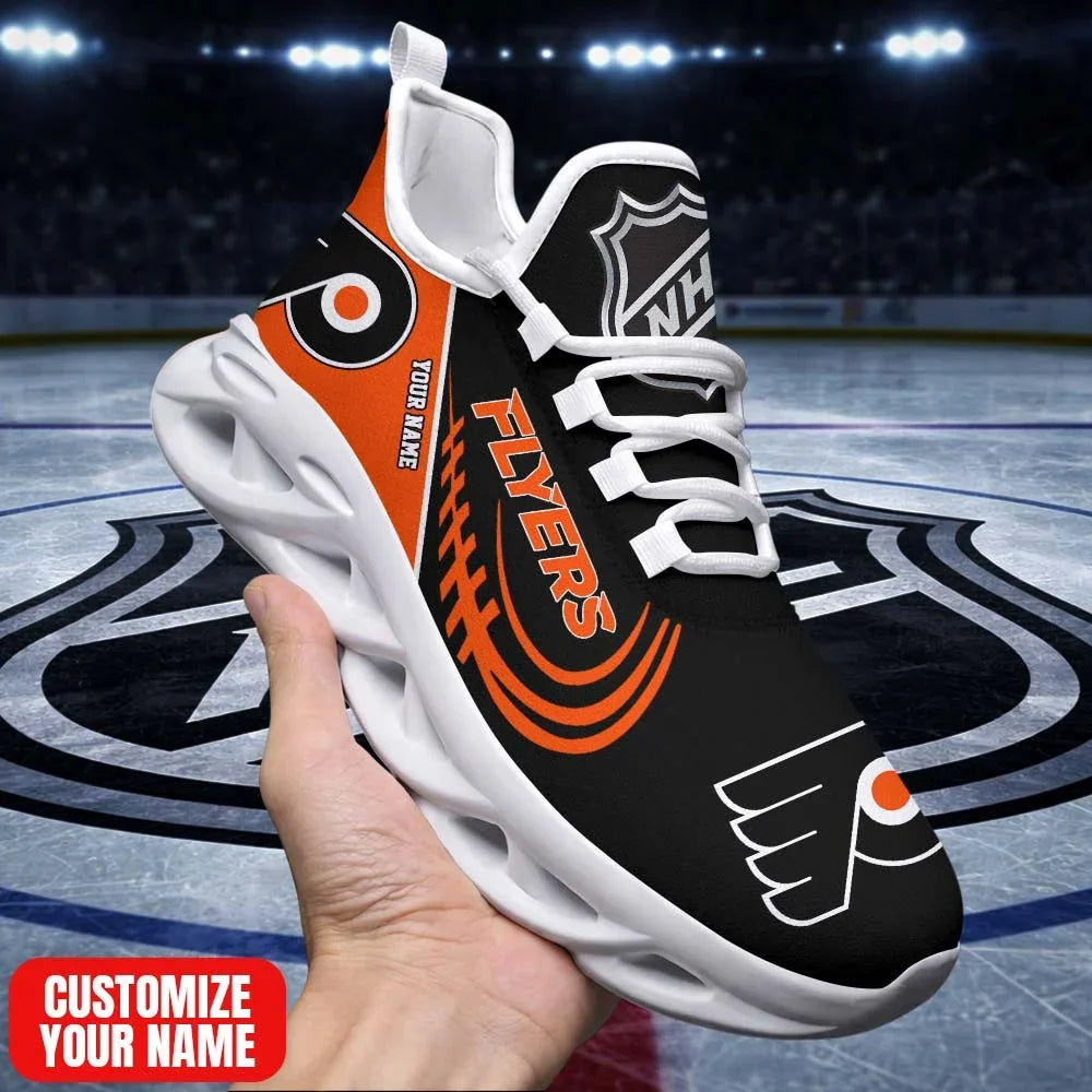 Limited Edition – Customized NHL Philadelphia Flyers Premium Max Soul Sneakers
