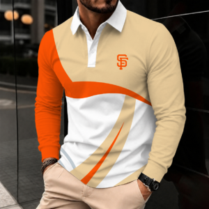 Limited Edition – Customized MLB San Francisco Giants Men’s Long Sleeve Polo Shirt