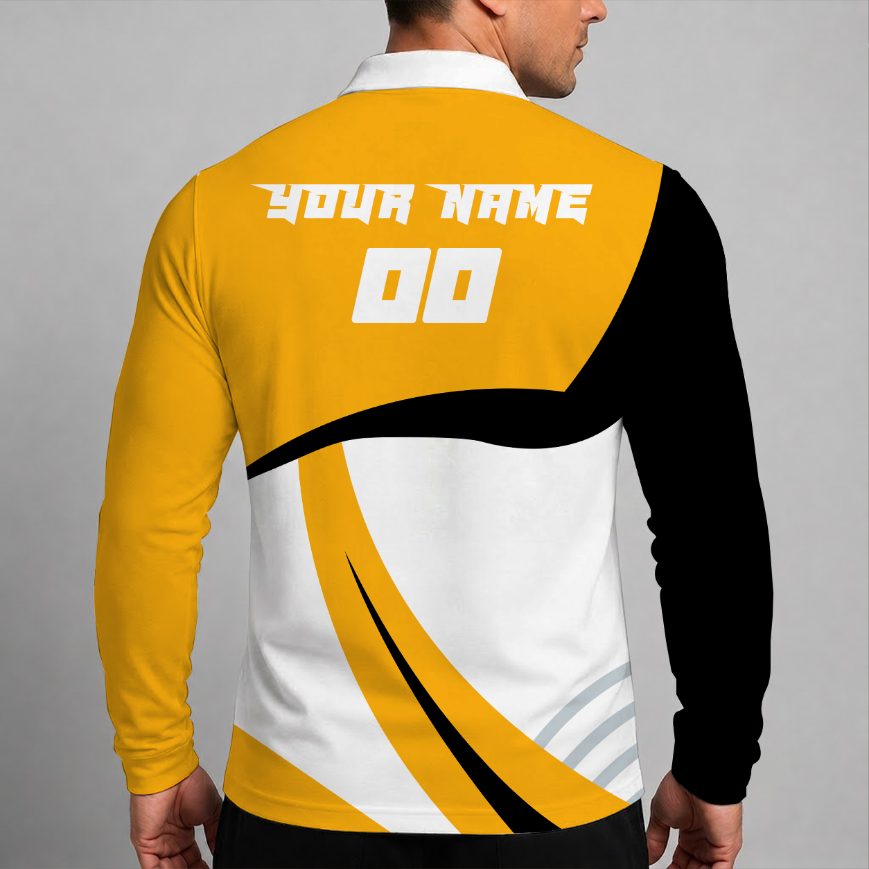 Limited Edition – Customized MLB Pittsburgh Pirates Men’s Long Sleeve Polo Shirt - Image 2