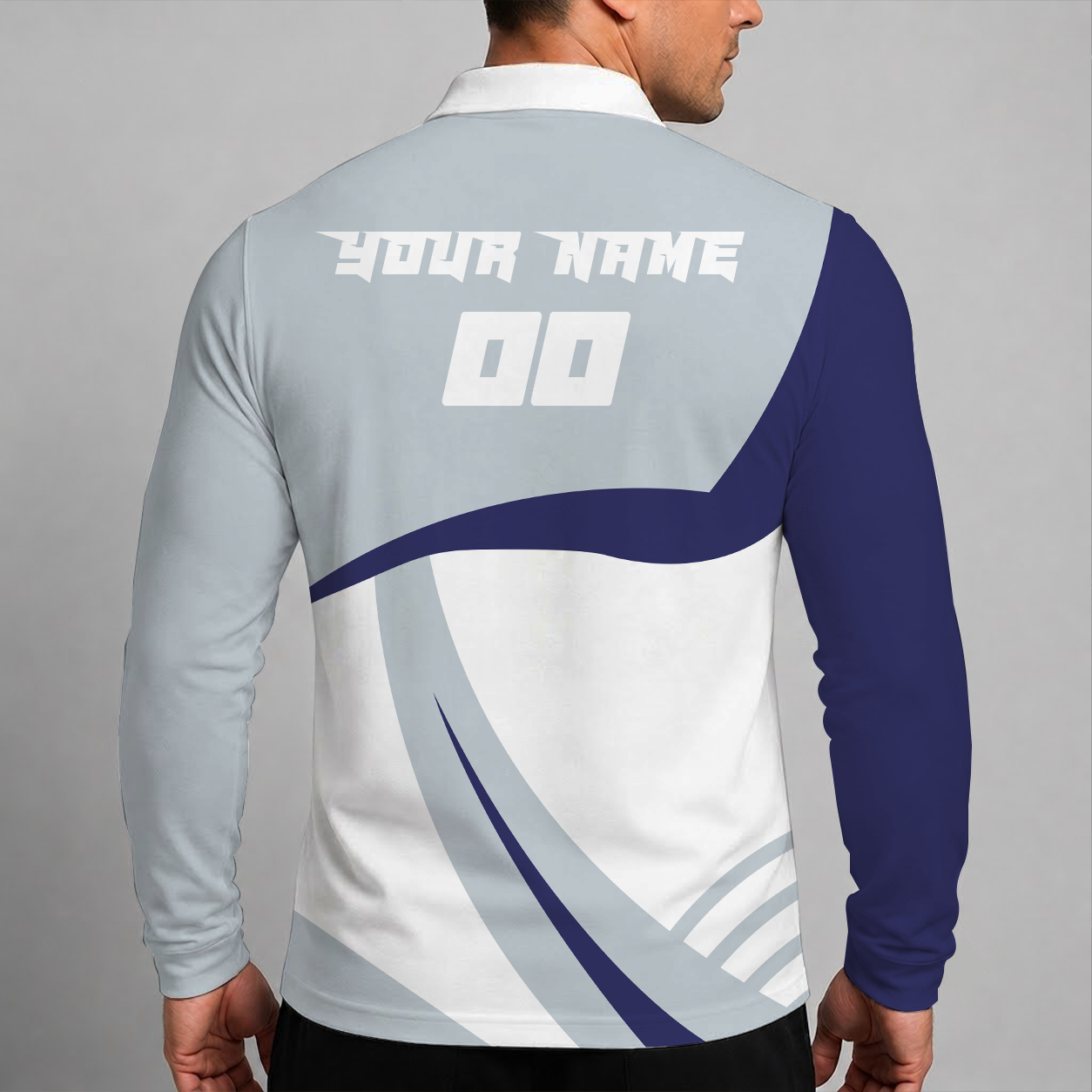 Limited Edition – Customized MLB Colorado Rockies Men’s Long Sleeve Polo Shirt - Image 2