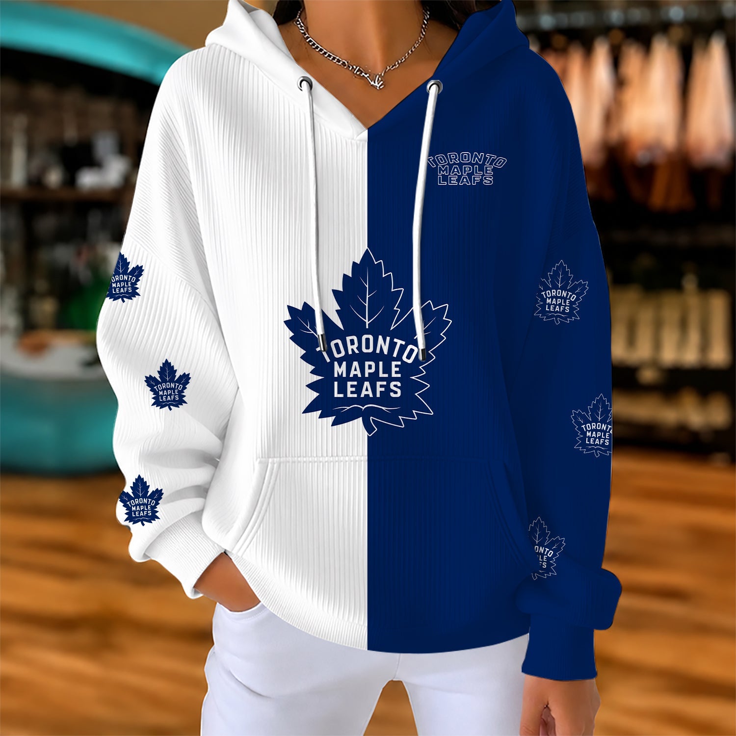 Limited Edition – Customized NHL Toronto Maple Leafs Ribbed Hoodie & Sweatshirt
