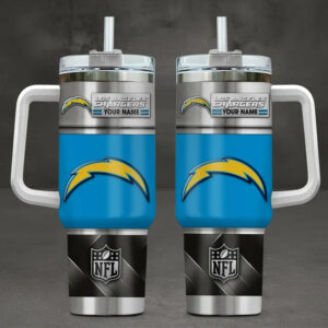 Limited Edition – Customized NFL Los Angeles Chargers Tumbler Cup