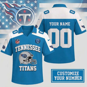 Limited Edition – Customized NFL Tennessee Titans Polo Shirt