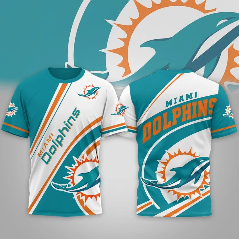 Limited Edition – Customized NFL Miami Dolphins Unisex T-Shirt